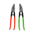 Stubai Curved Circle Tin Snips – Set, PVC, red and green