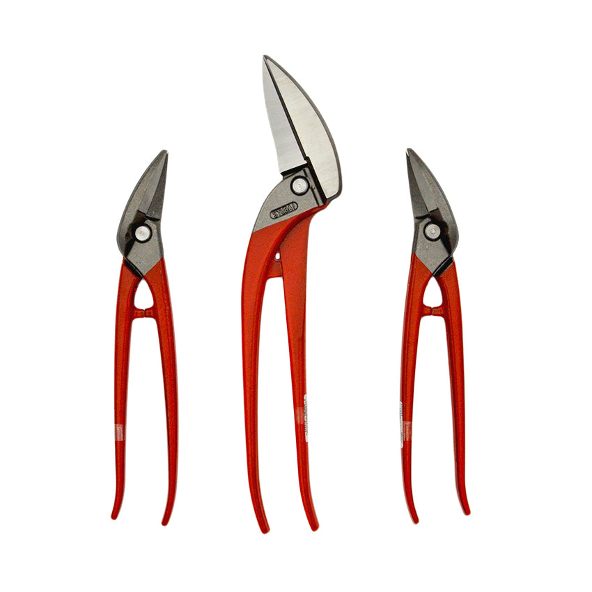 Stubai Lacquered Pelican and Combination Tin Snip Set