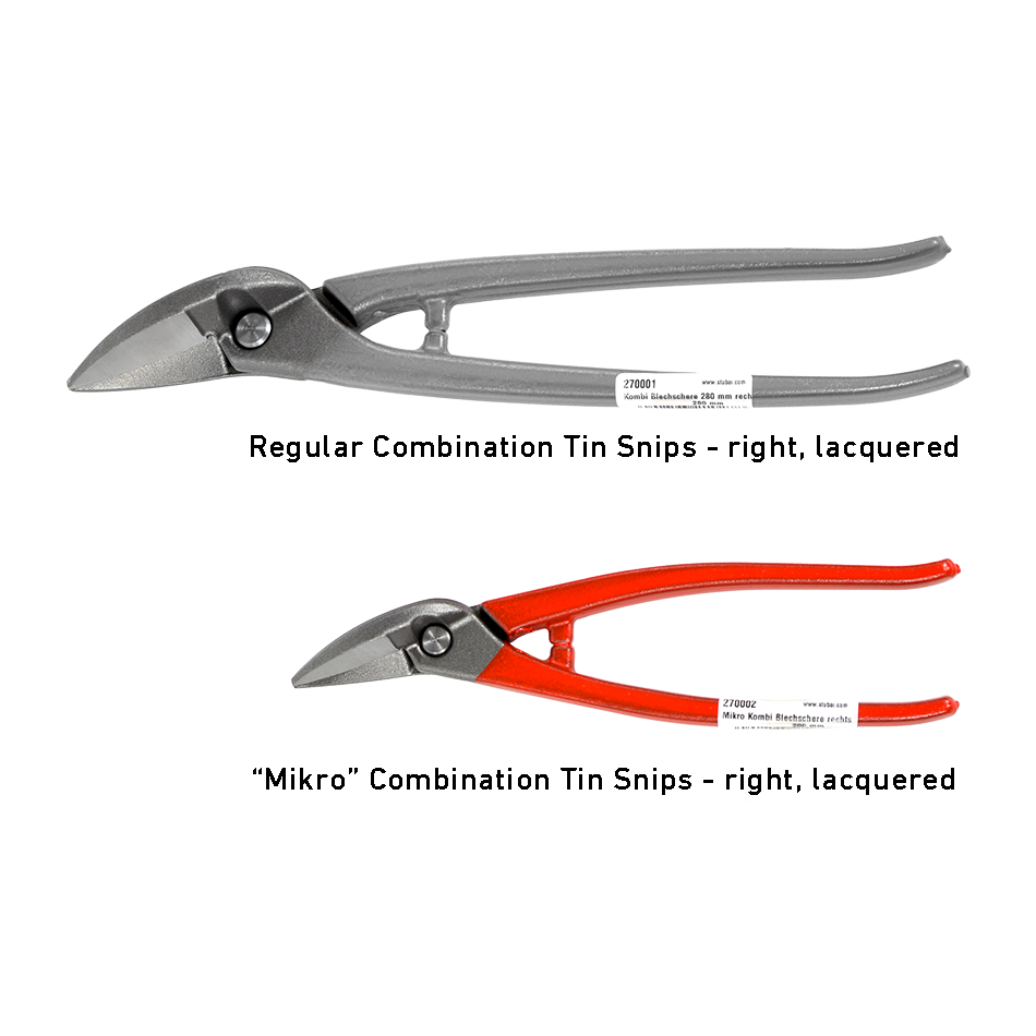 Stubai Micro Combination Tin Snips – lacquered, “Mikro”