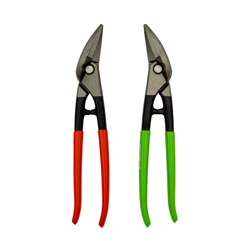 Stubai Combination Tin Snips Red and Green Set