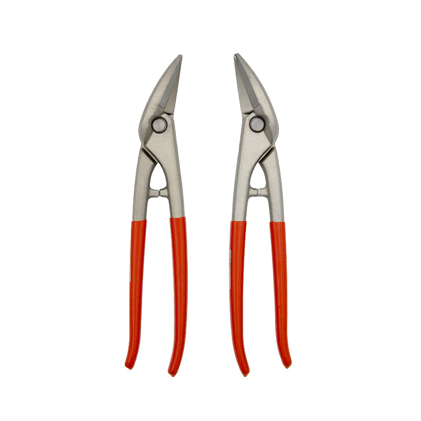 Stubai Niro Look Combination Tin Snips Set – red plastic