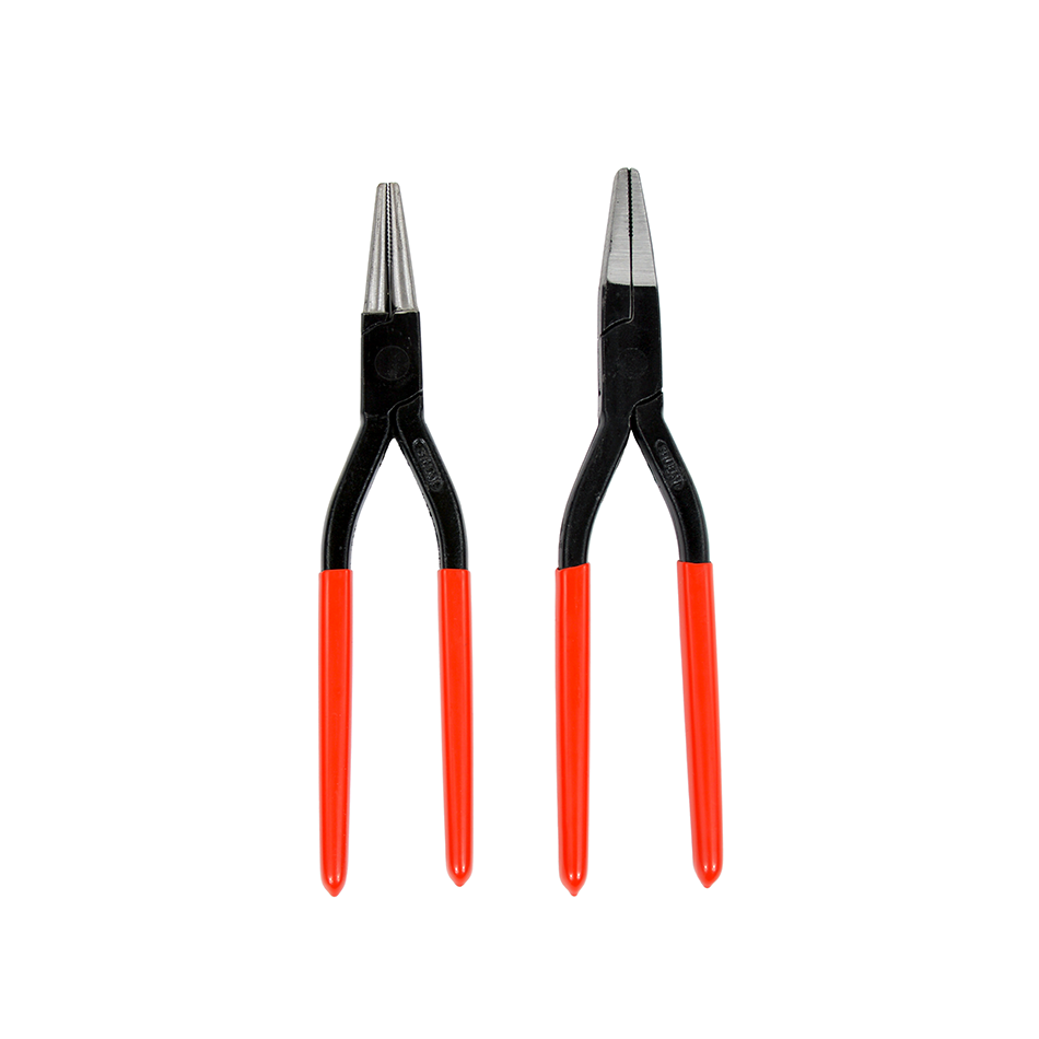 Stubai Flat Nose and Short Round Nose Plier Set – with teeth