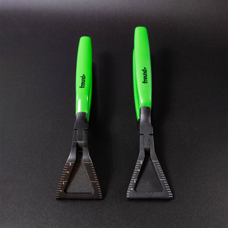 Freund UltraVision Seaming Pliers, 45° box joint